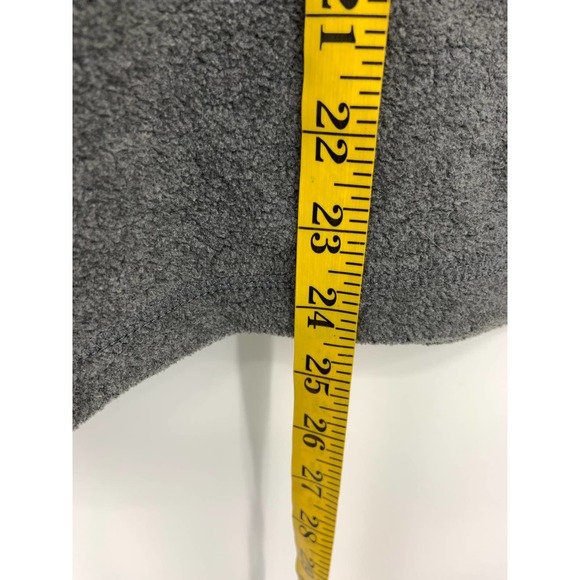 Baxter & Wells Petite Embroidered Cardinal Birds Fleece Gray Vest Zip Up Size XL - Picture 7 of 7